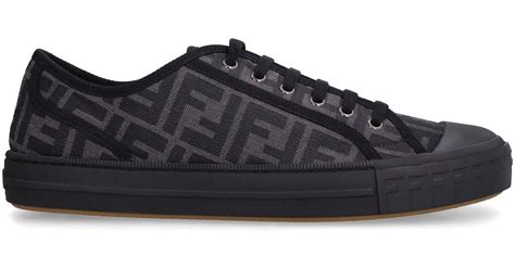 fendi black sneakers women|fendi black sneakers men.